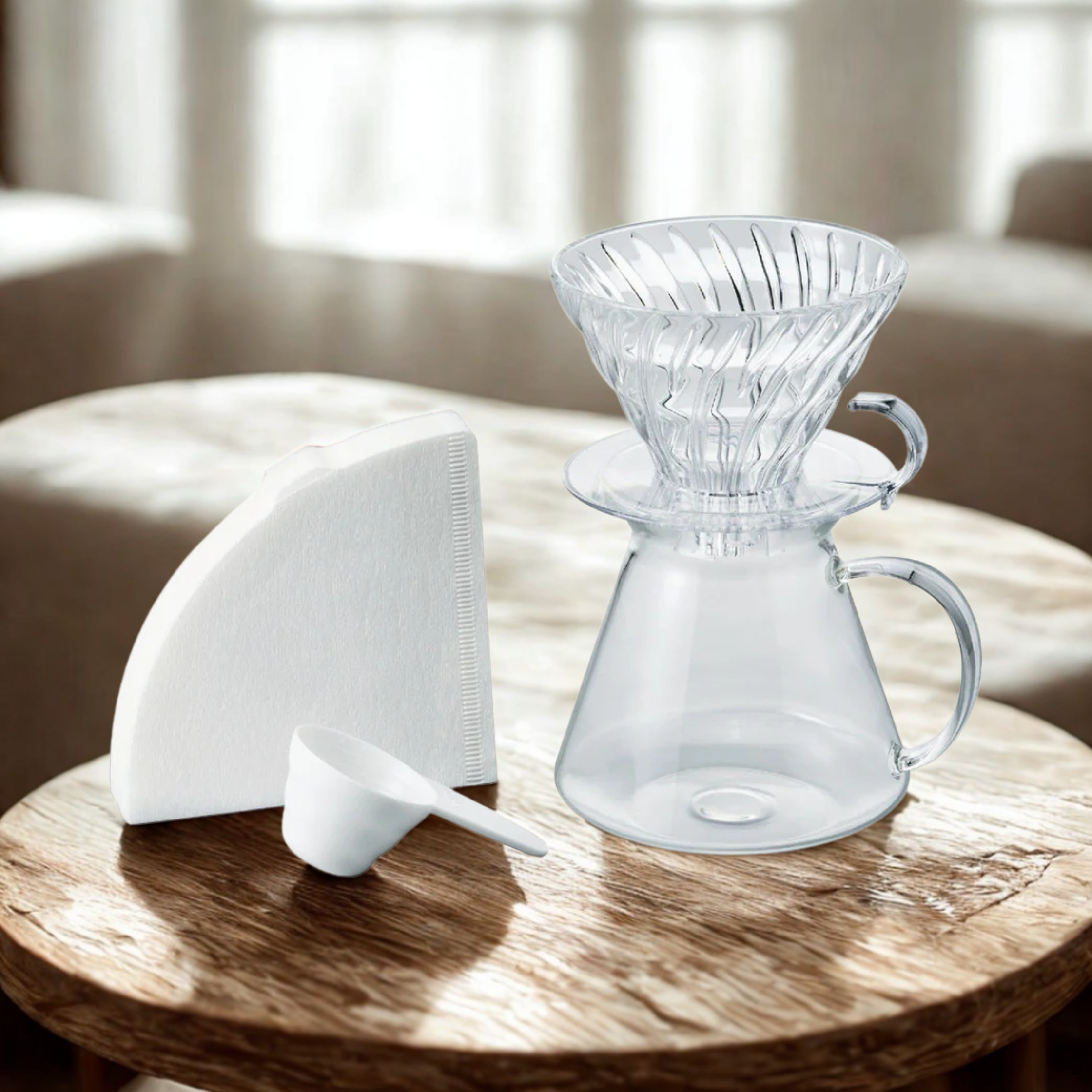 Simply Hario V60 Glass Brewing Kit – Bean Dunne