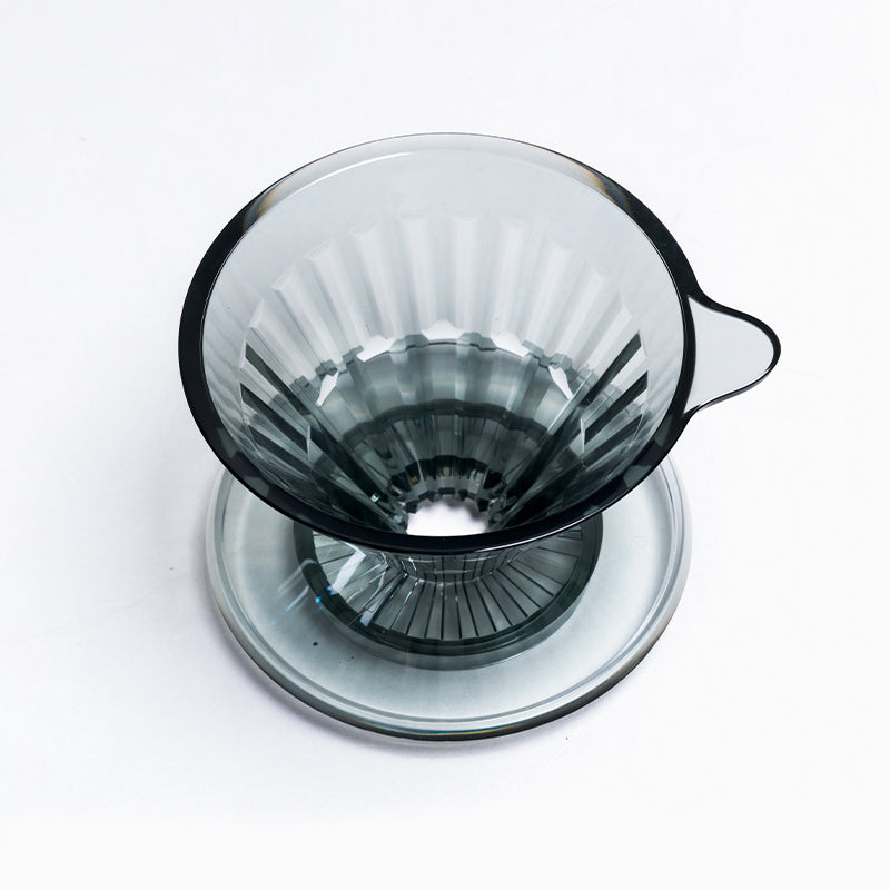 TIMEMORE CRYSTAL EYE 01 DRIPPER 1-2 CUPS - TRANSPARENT BLACK